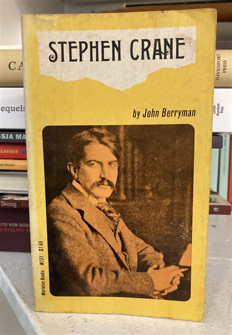 biblioklept — John Berryman’s Stephen Crane biography (Book acquired, 9 Dec. 2021)