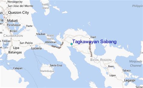 Tagkawayan Sabang Tide Station Location Guide