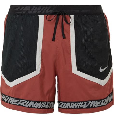 Nike Running - Flex Stride Wild Run Printed Running Shorts - Red Nike Running