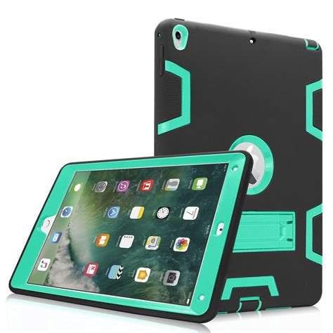 iPad Air 3rd Generation 2019 / iPad Pro 10.5 inch Case, Rugged Kickstand Series Shockproof Heavy ...