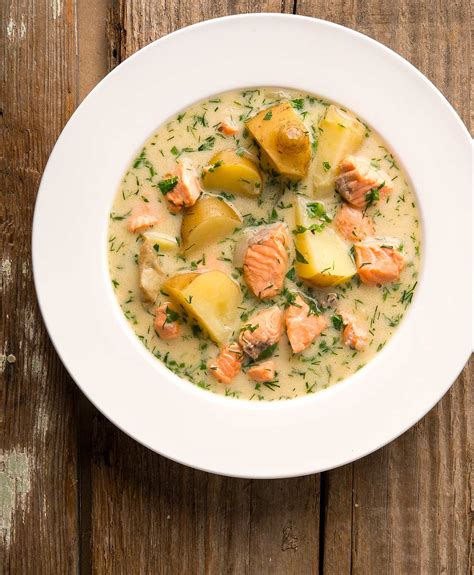 Salmon Soup Recipe - A Recipe for Icelandic Salmon Soup