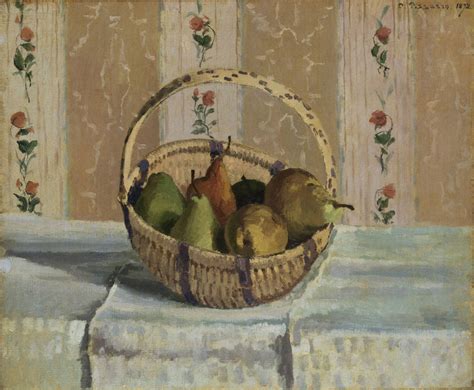 File:Pissarro - Pommes et poires dans un panier, 1872.JPG - Wikimedia Commons