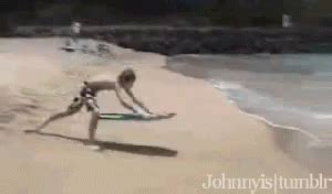 Beach Fail GIFs | Tenor