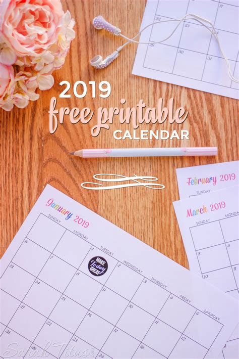 2019 Calendar Free Printable Microsoft Excel Template - vrogue.co