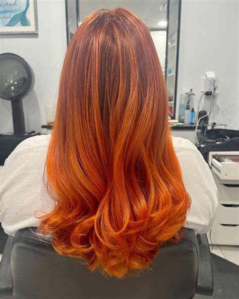 Burnt Orange Hairstyles