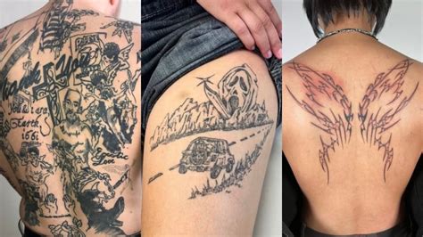 What's with those messy, deliberately weird tattoo styles that are ...