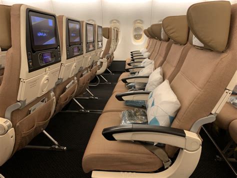 Etihad Airways Economy Class Seat Reviews