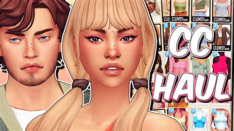 MAXIS MATCH CC HAUL 🌿 MALE & FEMALE CLOTHES, SKIN DETAILS & more.. | + CC Links : r/thesimscc