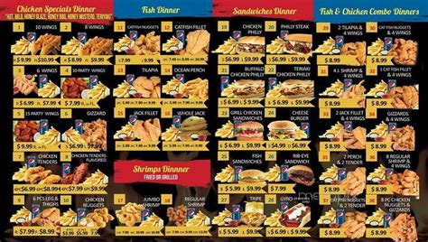 Menu of Pop's Fish & Chicken in Saint Louis, MO 63118