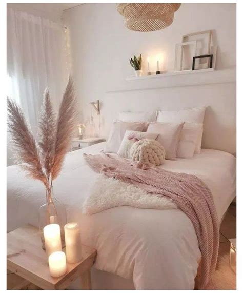 White And Pink Aesthetic Bedroom - Draw-jelly