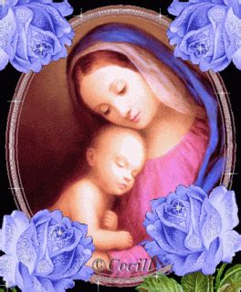Ảnh Đức Mẹ (ảnh động) Religious Pictures, Jesus Pictures, Blessed Mother Mary, Blessed Virgin ...