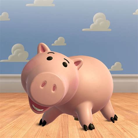 Pixar's toy story's Ham the pig | Wallpaper disney lucu, Disney lucu, Disney