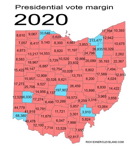 The official results in Donald Trump’s Ohio presidential election ...