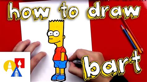 How To Draw Bart Simpson - YouTube