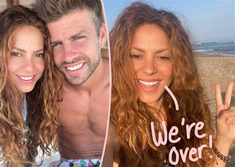 Shakira & Gerard Piqué Confirm Split Amid Cheating Allegations! - Perez ...