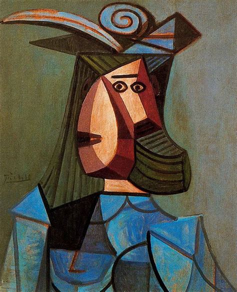 Portrait of woman (Dora Maar), 1942 Pablo Picasso ARTS ET PEINTURES - ARTS AND PAI… | Pablo ...