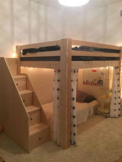 Building Loft Beds For Kids Diy - Image to u