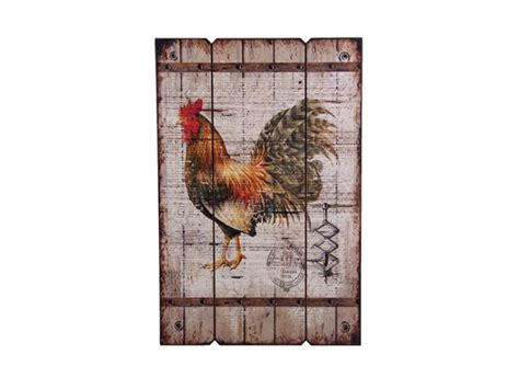 Home Essentials Farm Rooster Wall Art