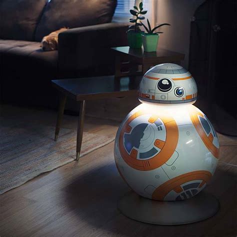 Star Wars Life-Size BB-8 Aluminum LED Floor Lamp | Gadgetsin