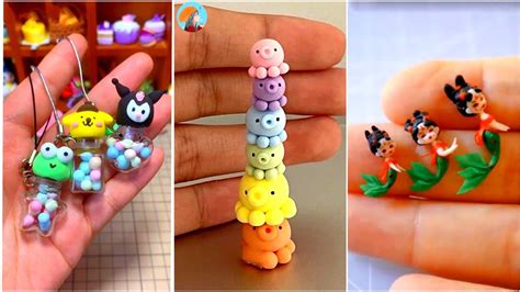 Tiny Polymer Clay Arts | Polymer Clay Tutorial | #PolymerClay ~10 | TINY Creation - YouTube