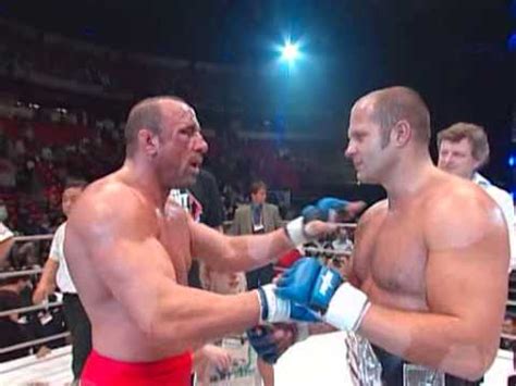 Mark Coleman Fedor Emelianenko After Fight Joke - YouTube