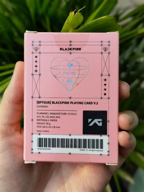 Blackpink Playing Cards, Hobbies & Toys, Memorabilia & Collectibles, K ...