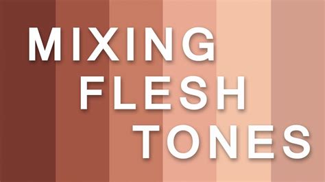 Mixing flesh tones are easy and straightforward once you understand two ...