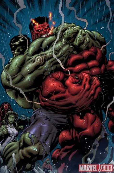 Hulk vs Red Hulk Hulk Comic, Hulk Marvel, Superhero Comic, Marvel ...