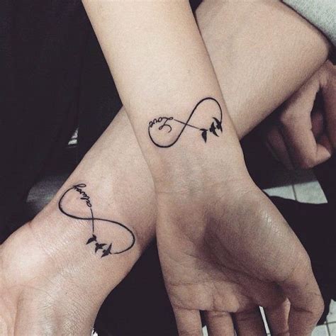 1001 + idées pour le tatouage de couple le plus beau | Infinity tattoo ...