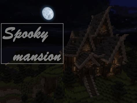 Spooky mansion! Minecraft Map