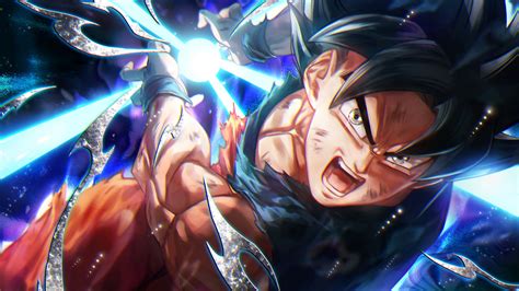 Goku, Kamehameha, Ultra Instinct, Dragon Ball Super, Anime, 3840x2160 ...
