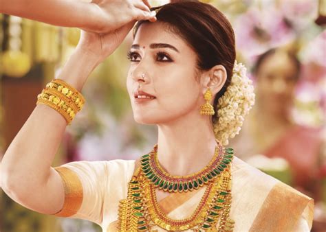 Cute Nayanthara New Photoshoot for Tanishq Jewellery Ad