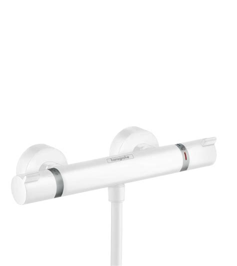 Ecostat Shower mixers: two-handle, 1 function, Matt White, 13116700