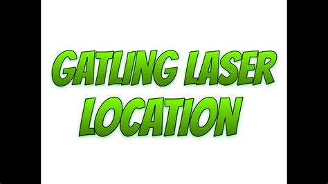 Fallout 4: Gatling Laser Location - YouTube