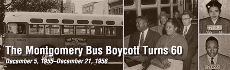 Rosa Parks Bus Boycott Timeline