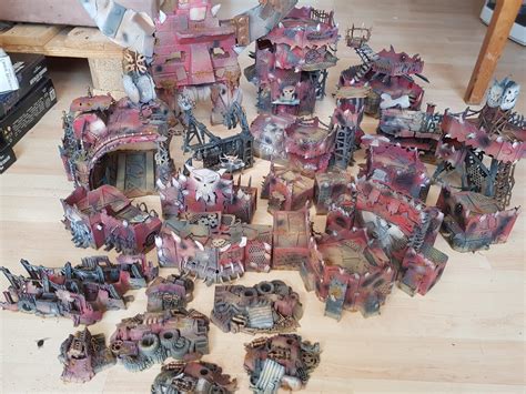 My Ork terrain is finally finished :) : r/Warhammer40k