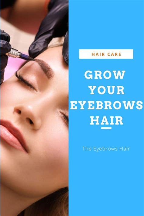 Grow Your Eyebrows Hair in 2020 | Hair care, Black hair care, Home remedies for hair