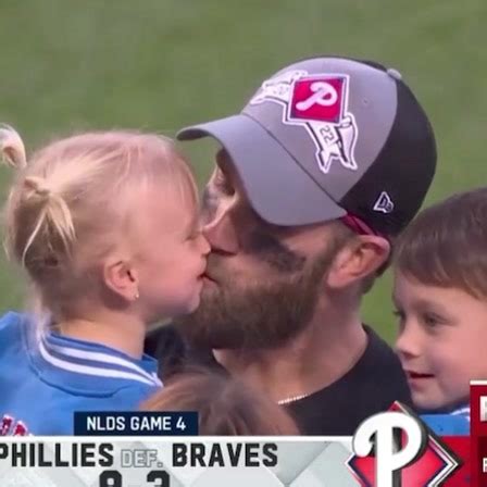 👏 Bryce Harper celebrates his 1st trip to the NLCS with his wife and ...