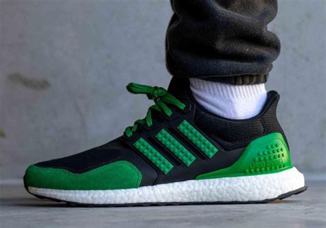 LEGO adidas Ultra Boost Black Green Release Date - SBD