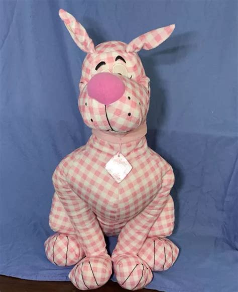 TOY FACTORY SCOOBY Doo 16” Stuffed Animal Plush Pink Plaid Cartoon Dog ...