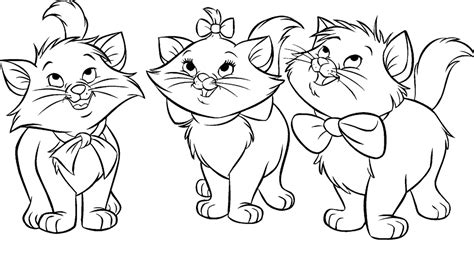 Animal Cute Cats Coloring P | Download wallpapers page