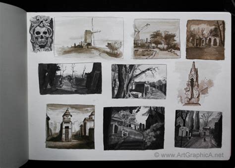 The Art of Thumbnail Sketching and Compositional Value Studies