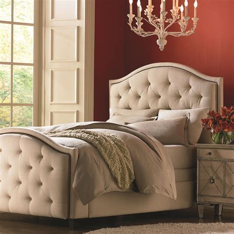 Bassett Custom Upholstered Beds Twin Vienna Upholstered Headboard and ...