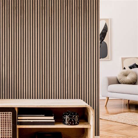 Acupanel® Luxe Natural Walnut Acoustic Wood Wall Panels | Wood slat wall, Wood panel walls, Slat ...