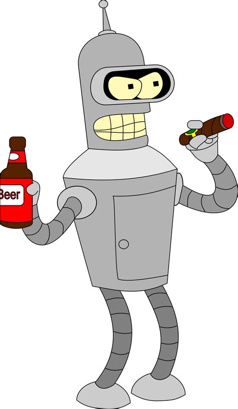 Bender Bending Rodriguez by car0003 on DeviantArt