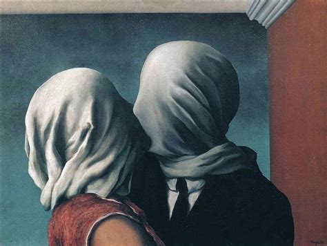 The lovers, 1928 - Rene Magritte - WikiArt.org