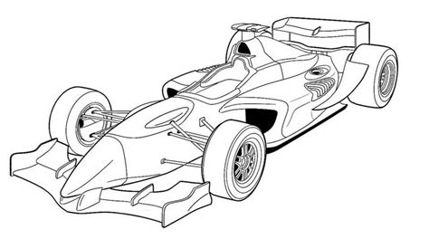 F1 Car Drawing at GetDrawings | Free download