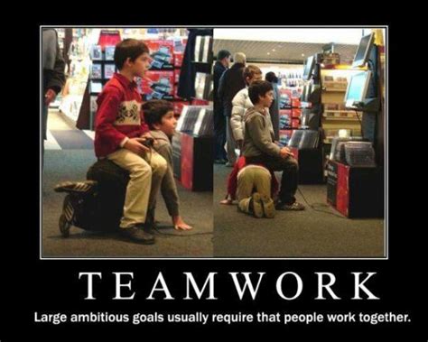 Funny Quotes About Teamwork. QuotesGram