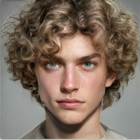 Men Haircut Curly Hair, Blonde Curly Hair, Boys With Curly Hair, Brown ...