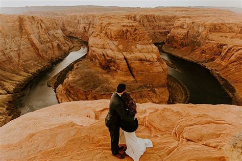 Stunning horseshoe bend winter elopement – Artofit